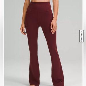 Lululemon Groove Pant Super High Rise Flare Nulu